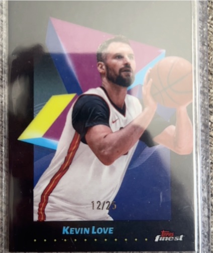 2024-25 Topps Finest #53 Kevin Love — front
