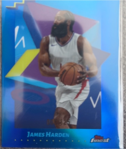 2024-25 Topps Finest #136 James Harden — front