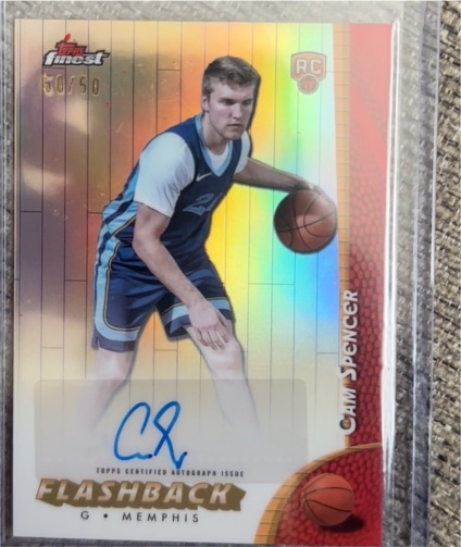 2024-25 Topps Finest Flashback #FBA-CS Cam Spencer — front
