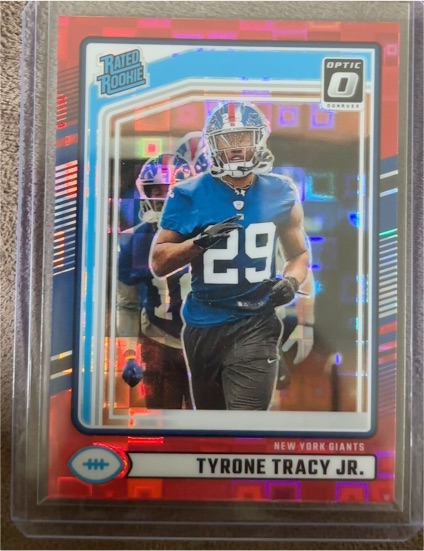 2024 Donruss Optic #364 Tyrone Tracy Jr. — front