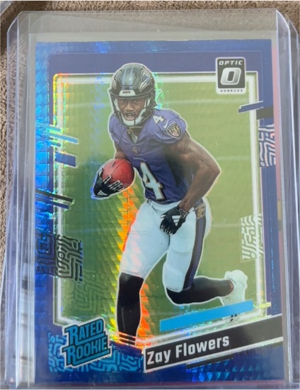 2023 Panini Donruss Optic #210 Zay Flowers — front