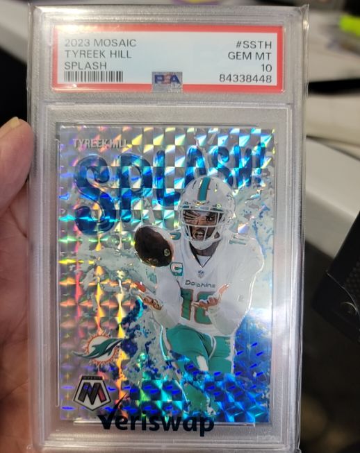 2023 Panini Mosaic #SSTH Tyreek Hill Splash — front