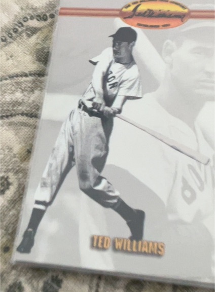 1993 Ted Williams Company #1 Ted Williams — front