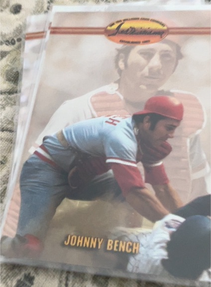 1993 Ted Williams #28 Johnny Bench — front