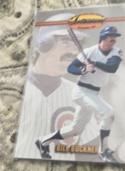 1993 Ted Williams #20 Bill Buckner — front