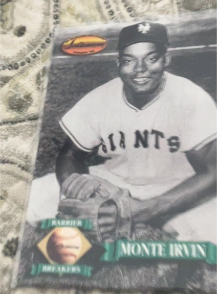 1993 Ted Williams Card Company #136 Monte Irvin — front