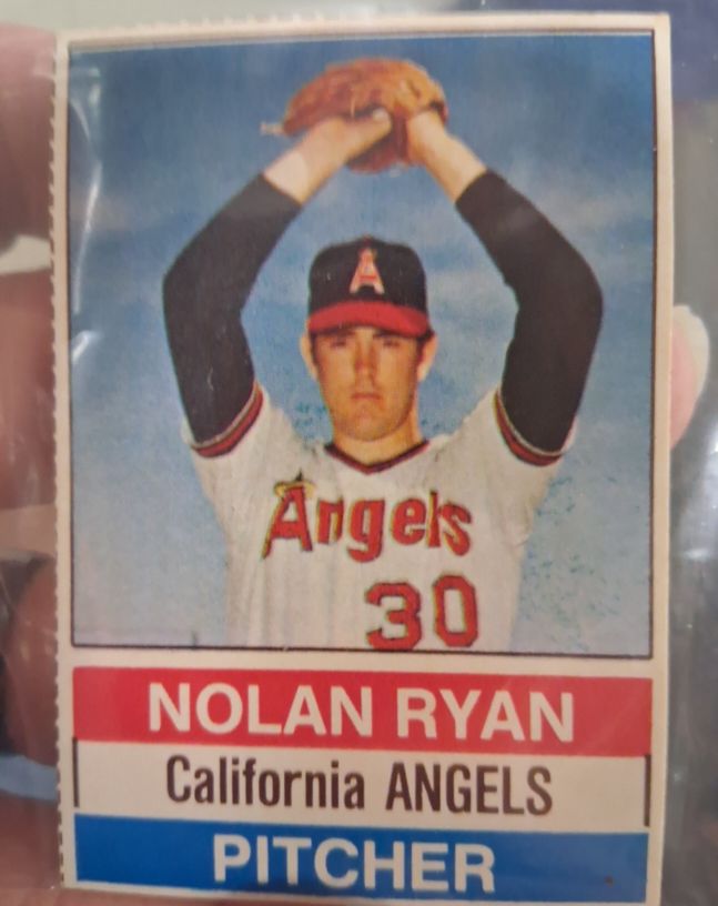 1976 Hostess #79 Nolan Ryan California Angels — front