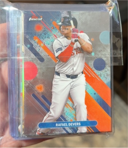 2025 Topps Finest #60 Rafael Devers — front