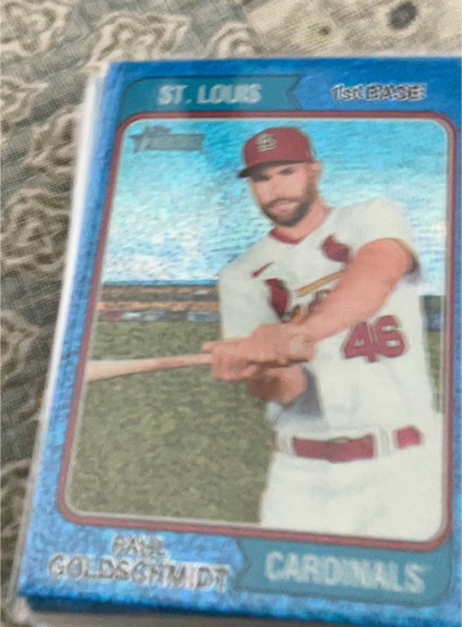 2023 Topps Heritage #307 Paul Goldschmidt — front