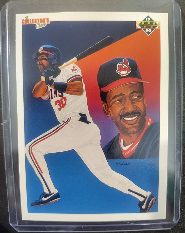 1990 Upper Deck #53 Joe Carter Cleveland Indians — front