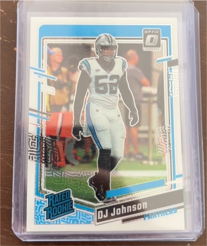 2023 Panini Donruss Optic #214 DJ Johnson — front