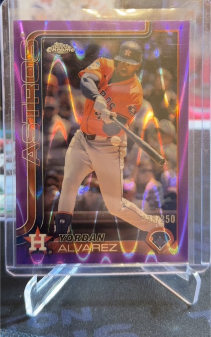 2025 Topps Chrome #267 Yordan Alvarez — front