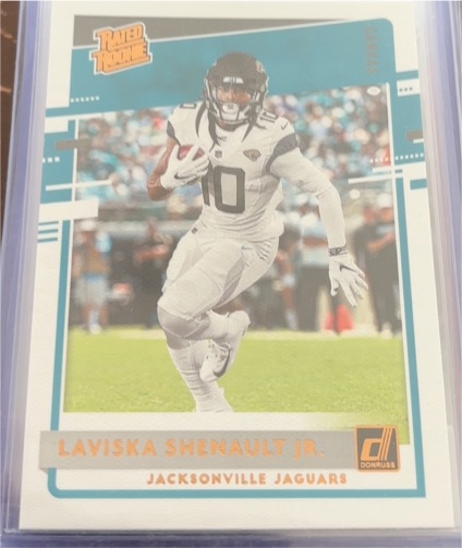 2020 Donruss #318 Laviska Shenault Jr. Rated Rookie — front