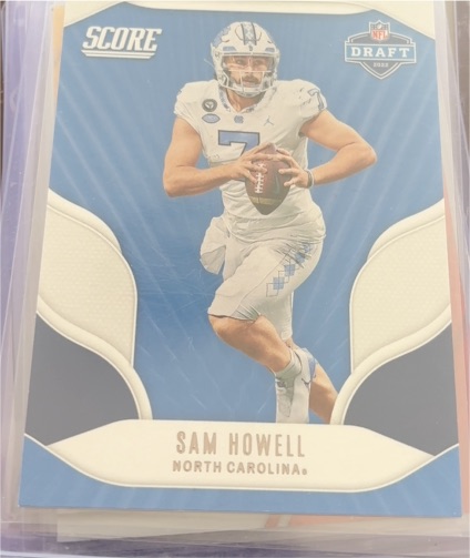 2022 Score NFL Draft #D4 Sam Howell — front