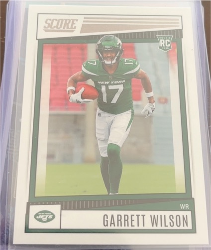 2022 Panini Score #306 Garrett Wilson — front