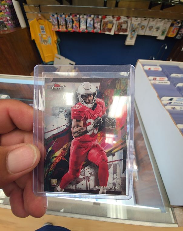 2024 Topps Finest #76 Trey Benson — front