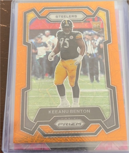 2023 Panini Prizm #387 Keeanu Benton — front