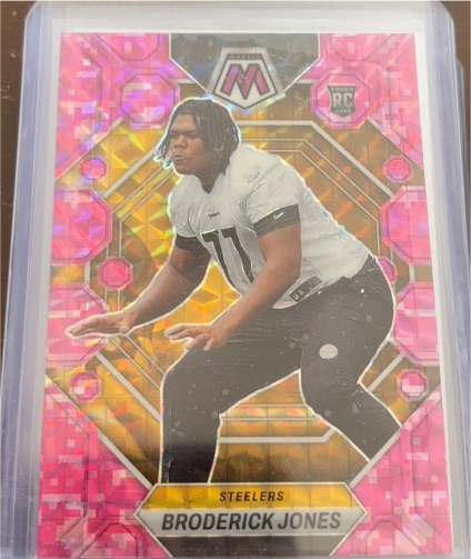 2023 Panini Mosaic #288 Broderick Jones — front