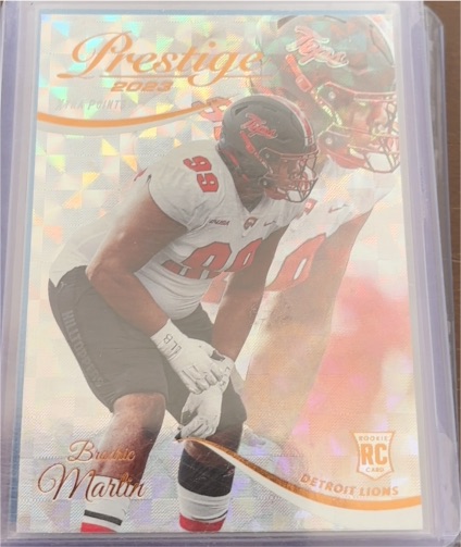 2023 Panini Prestige #309 Brodric Martin — front