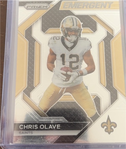 2023 Panini Prizm #H-6 Chris Olave Emergent — front
