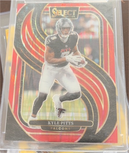 2024 Panini Select Premier Level #178 Kyle Pitts — front