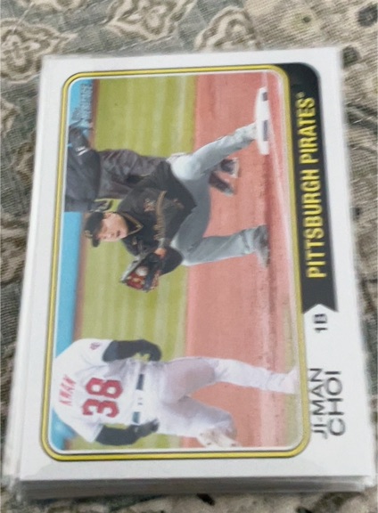 2023 Topps Heritage #395 Ji-Man Choi — front