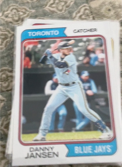2023 Topps Heritage #296 Danny Jansen — front