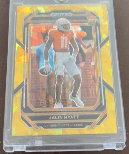 2023 Panini Prizm Draft Picks #141 Jalin Hyatt — front