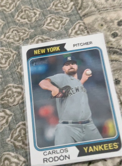2023 Topps Heritage #274 Carlos Rodón — front