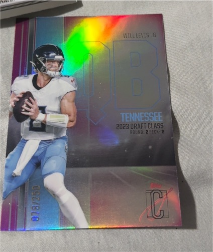 2024 Topps Signature Class #59 Will Levis — front