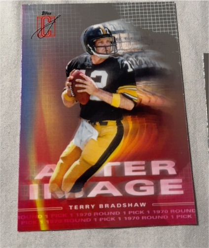 2024 Topps Signature Class #AI-20 Terry Bradshaw After Image — front