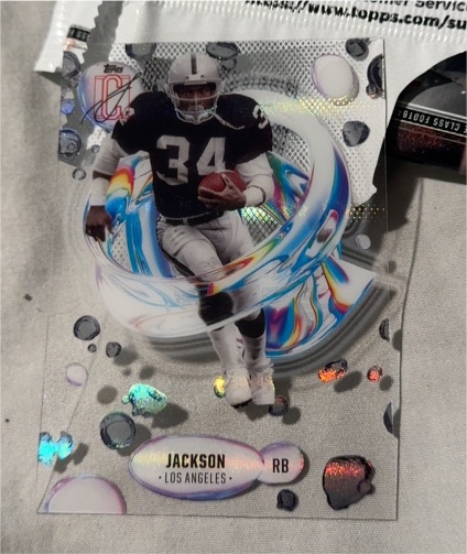 2024 Topps Signature Class #F-18 Bo Jackson — front