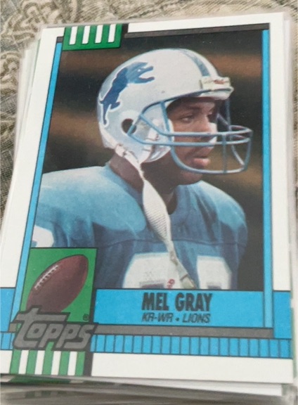 1990 Topps #356 Mel Gray — front