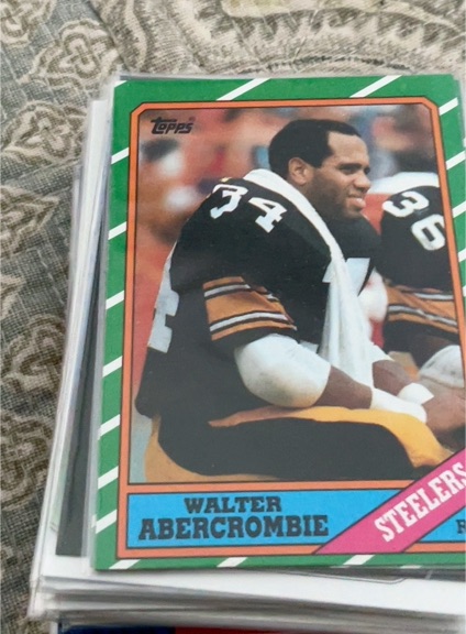 1986 Topps #283 Walter Abercrombie — front