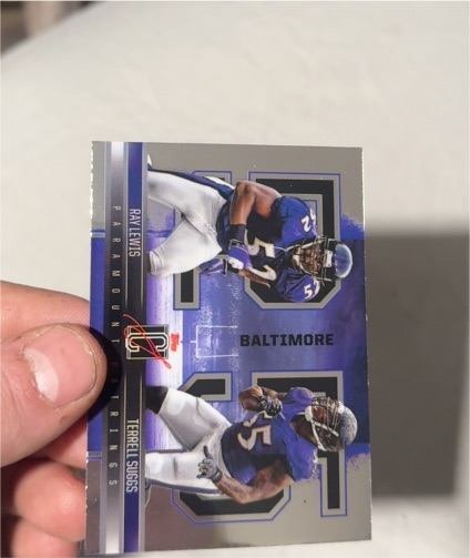 2024 Topps Signature Class Paramount Pairings #PP-14 Ray Lewis Terrell Suggs — front