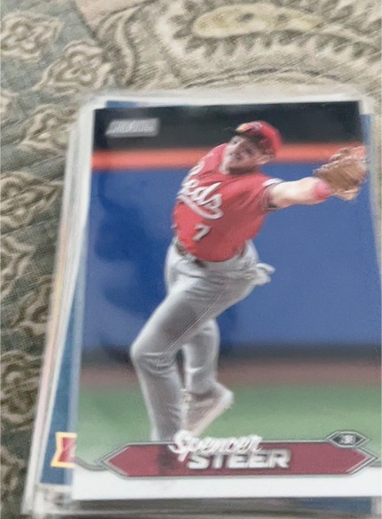 2024 Topps Stadium Club #76 Spencer Steer — front