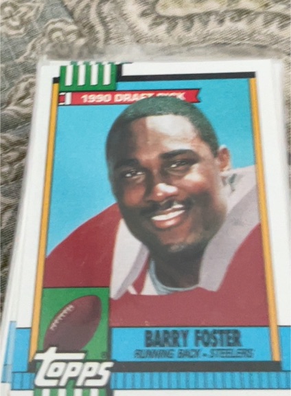 1990 Topps #174 Barry Foster — front