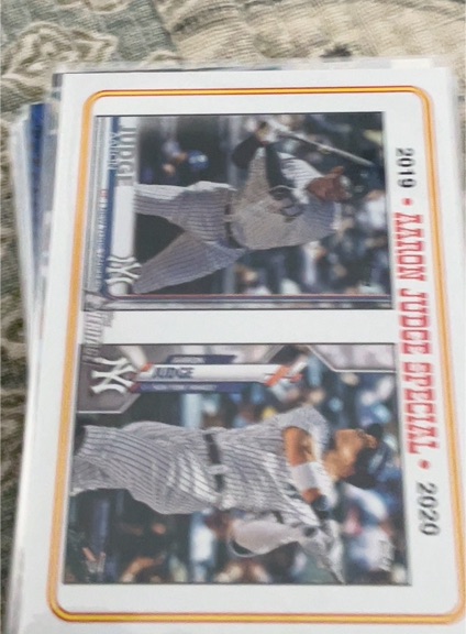 2023 Topps Heritage #3 Aaron Judge Special — front
