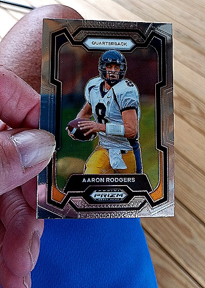 2024 Panini Prizm Draft Picks #72 Aaron Rodgers — front