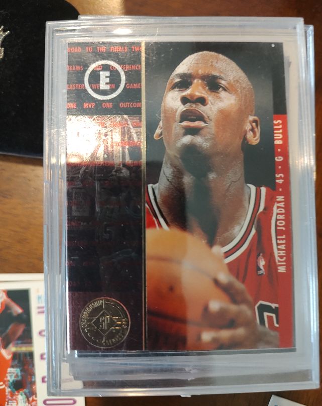 1994-95 Upper Deck SP Championship Series #4 Michael Jordan Chicago Bulls — front