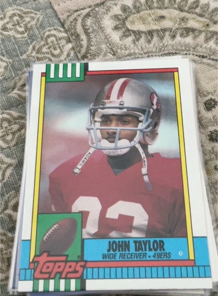 1990 Topps #111 John Taylor — front