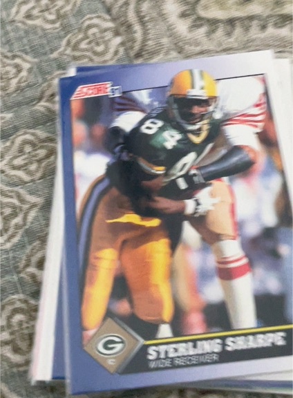 1991 Score #42 Sterling Sharpe — front