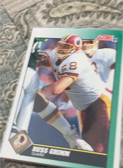 1991 Score #268 Russ Grimm — front