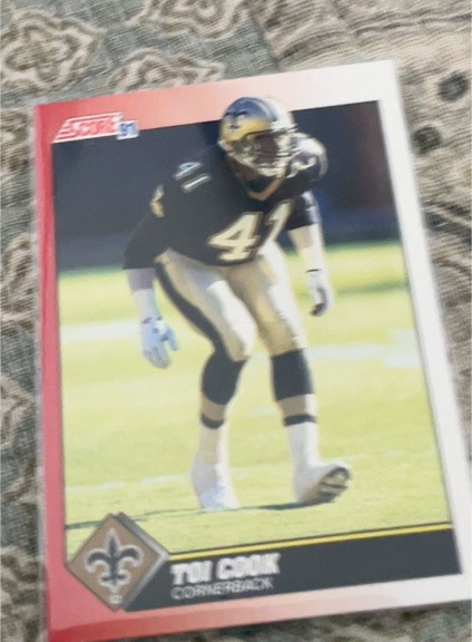 1991 Score #175 Toi Cook — front