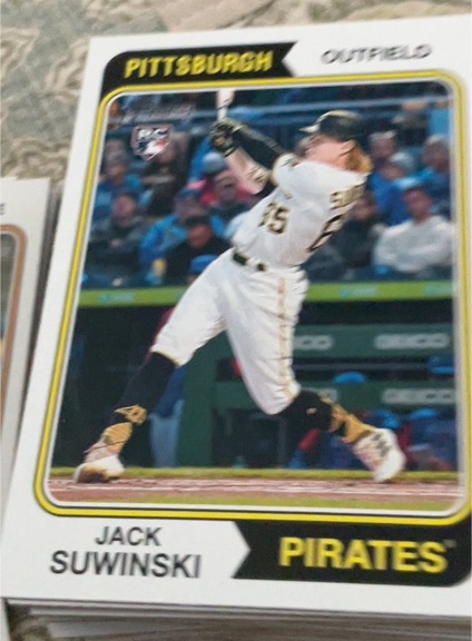 2023 Topps Heritage #138 Jack Suwinski — front