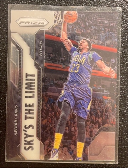 2016-17 Panini Prizm #25 Anthony Davis Sky's The Limit — front