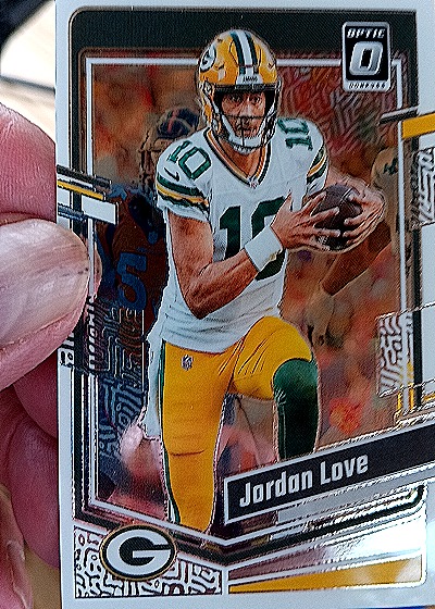 2023 Panini Donruss Optic #68 Jordan Love — front
