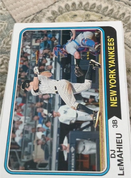 2023 Topps Heritage #51 DJ LeMahieu — front