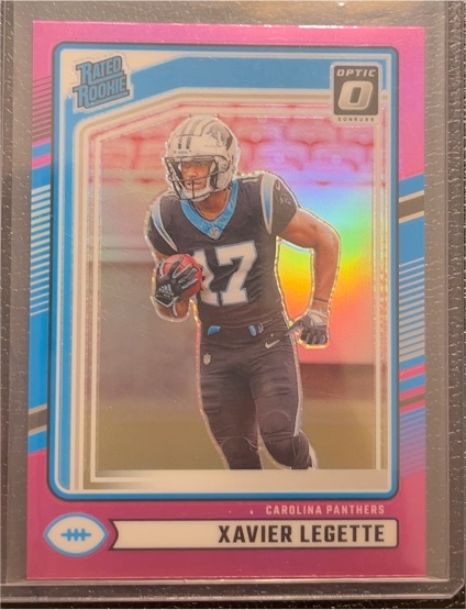 2024 Donruss Optic #323 Xavier Legette — front