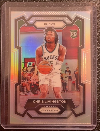 2023-24 Panini Prizm #156 Chris Livingston — front
